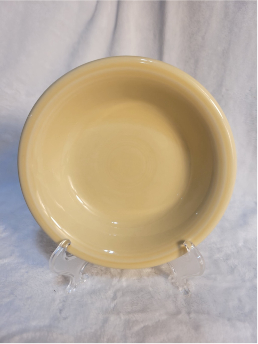 Fiestaware Ivory Fruit Bowl Fiesta Homer Laughlin HLC Retired Cream USA